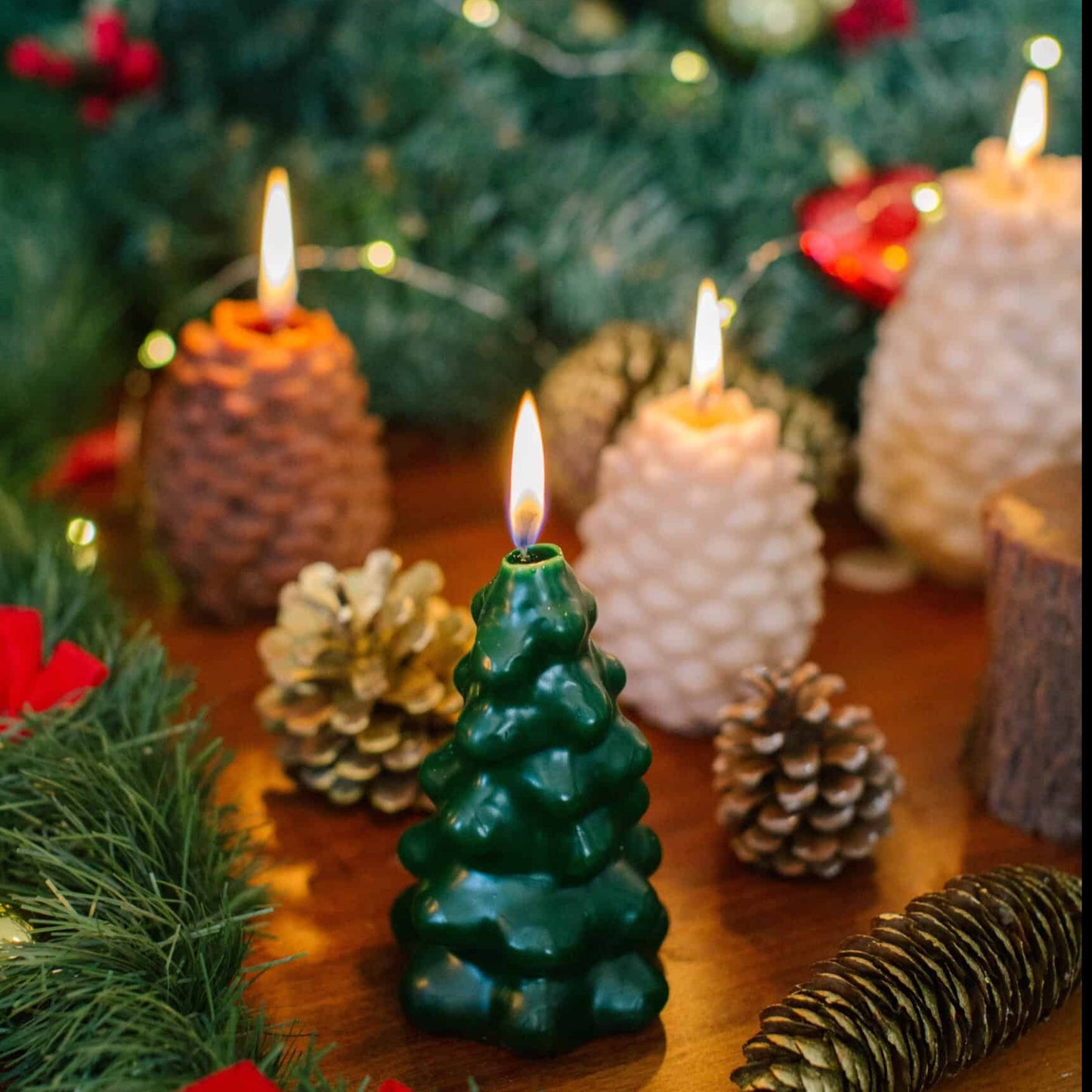 Pine Tree Candles
