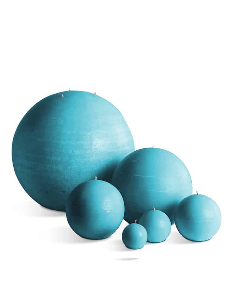 Turquoise Candles