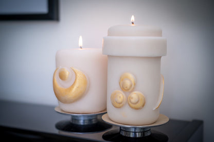 Cintamani Design Candle - "Three Dots"