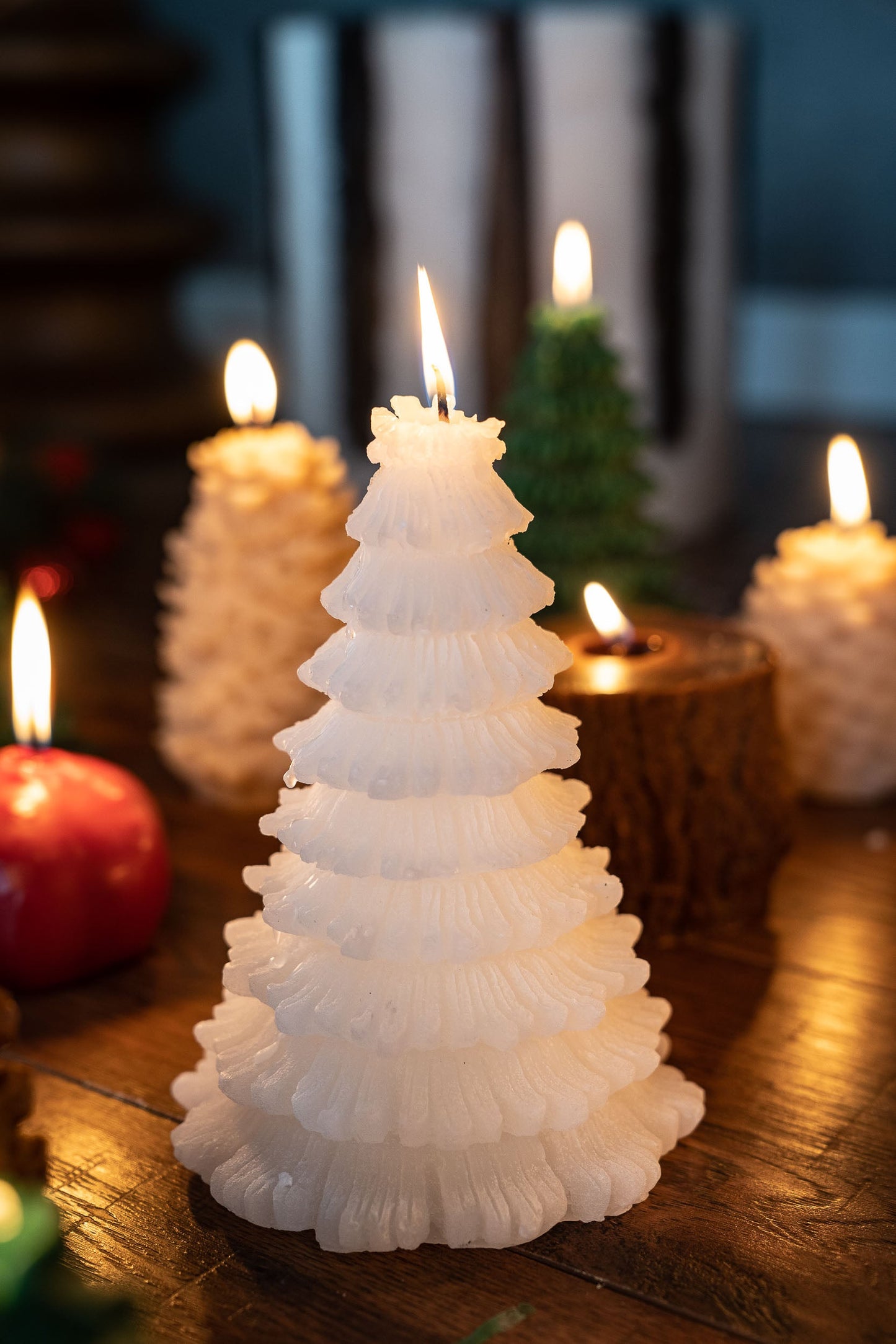 Pine Tree Candles - Ivory