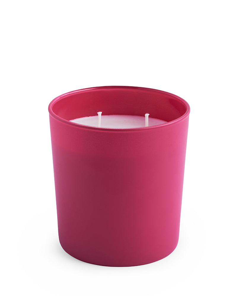 Scented Candle in Glass - Pink