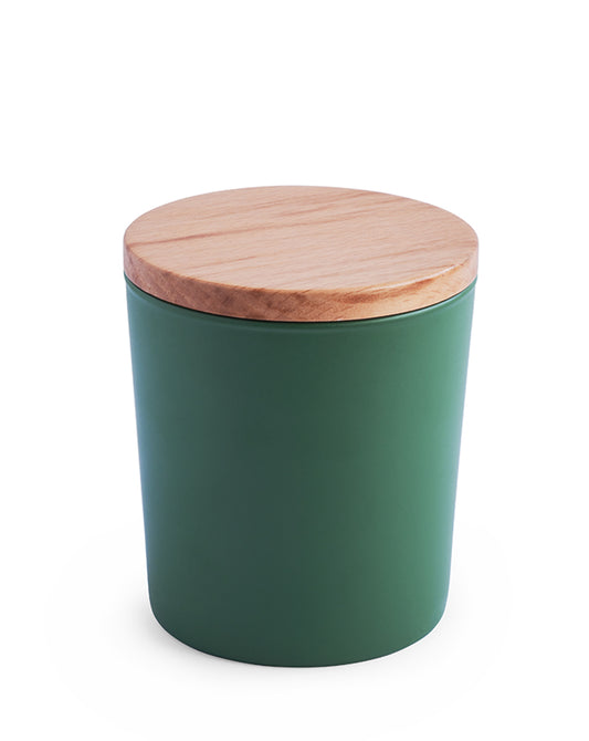 Scented Candle in Glass - Green