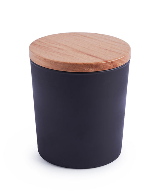 Scented Candle in Glass - Black